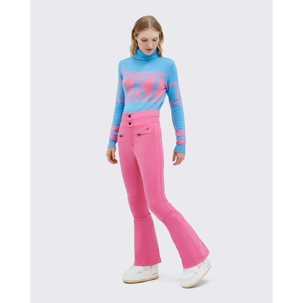perfect moment aurora high waist flare pant azalea pink L